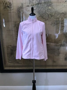 EP Pro Damen Pink 100% Polyester Golf Reißverschluss Jacke Größe M - Bild 1 von 11