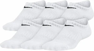 Nike L10014 White 5-Pk No-Show Cushioned Crew Socks Unisex Size S - Picture 1 of 4