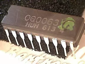 OQ0063 IC Philips CERDIP-18 green mark, but new (i.e. for PM2512, PM2517) - Bild 1 von 1