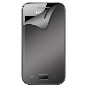 2 X FILM DE PROTECTION SAMSUNG GALAXY ACE S5830 - 1 EFFET MIROIR + 1 TRANSPARENT - Photo 1 sur 1