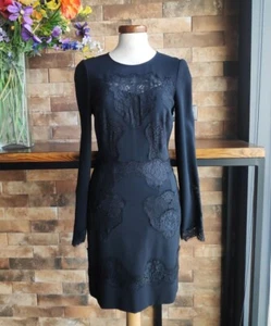 Dolce&Gabbana Vintage Authentic Sheath Dress with Lace New with Label 38 IT XS - Picture 1 of 16