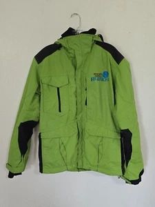 Avalanche Mens Hooded Ski Patrol Jacket Coat Thermolite Mens Sz Medium - Picture 1 of 11