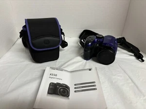 GE Power Pro Series X550 16.1MP Digital Camera - Purple  Tested Works NO SD Card - Picture 1 of 13
