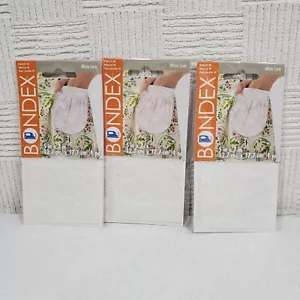 Menge 3 Bondex Patch Mend Dekorieren Weiß Spitze Aufbügeln 5 Zoll x 7 Zoll Neu - Bild 1 von 4