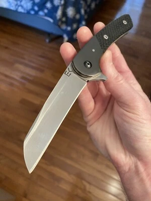 Kody Eutsler Full Custom One Off Wharny Zirc LSCF Flipper Folding Knife RARE NEW - Image 1 of 4