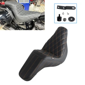 Comfort Seat Cushion 2-UP Seat Kit For Harley Sport Glide Low Rider FXLR 2018-up - Picture 1 of 9