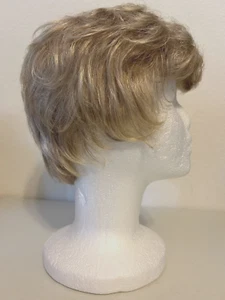 TWC Wig Authority NEW Women’s Synthetic Wig Short Layered Light Blond Av Cap - Picture 1 of 4
