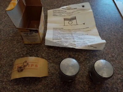 Kit de pistones Yamaha RD200 / RD200DX hasta 1976 STD, 5 mm, 75 mm, 1 mm disponible Foto 1 de 4