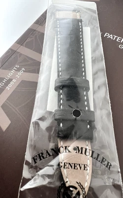 CORREA RELOJ FRANCK MULLER BECERRO REF 13857 NUEVO 19x16 HECHO EN SUIZA MASTER BANKER ET Foto 1 de 4