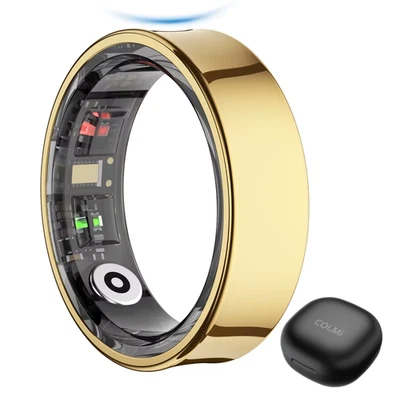 COLMI R09 Smart Ring mit Ladecase, Schlaf- & Gesundheitsmonitor, 60 Tage Akku - Bild 1 von 4