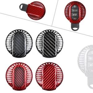 Carbon Fiber Remote Key Fob Shell Holder Cover Fit BMW Mini F54 F56 F55 F57 F60 - Picture 1 of 12