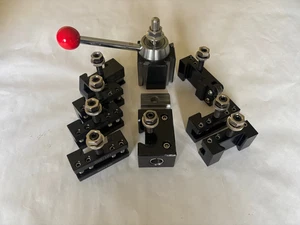 JUEGO DE POSTES DE HERRAMIENTAS DE CAMBIO RÁPIDO TIPO CUÑA AXA 10" 10R TORNO CURVA SUR / SIMULAR - Imagen 1 de 3