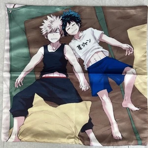 My Hero Academia Anime Katsuki & Koichi Two-Sided Throw Pillow Cover 15” AOP NEW - Picture 1 of 5