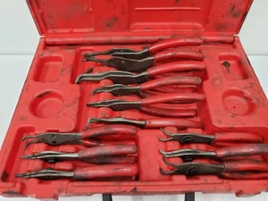 Snap-On Tools SRPC112 Retaining Ring 12 Piece Pliers Set (132761-5 JOO BY129) - Picture 1 of 12