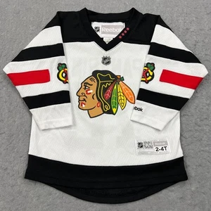 Reebok Chicago Blackhawks Trikot Kinder Jugend Kleinkind 2T-4T Panarin #72 NHL weiß - Bild 1 von 16