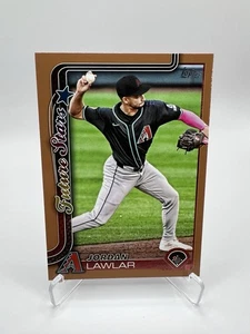 2025 Topps Series 2 Gold Jordan Lawlar /2025 Future Stars #452 Diamondbacks - Bild 1 von 2