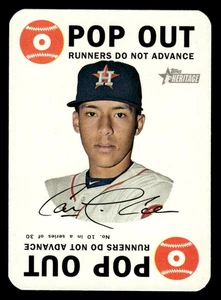 2017 Topps Heritage #10 Carlos Correa 1968 Topps Game ASTROS - Picture 1 of 2