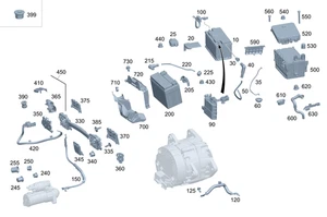 Genuine Mercedes-Benz Battery Sensor 000-905-45-16 - Picture 1 of 2