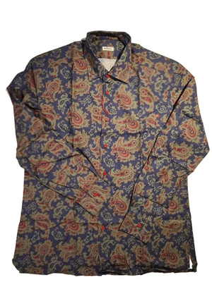 NWOT KITON FANTASY MENS DRESS SHIRT SZ XL MADE IN ITALY (C46) - Image 1 of 4