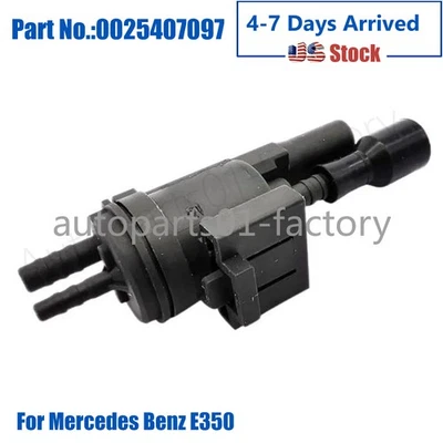 Water Pump Pressure Control Solenoid Valve For Mercedes E350 Maybach A0025401497 - Imagen 1 de 4