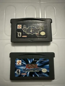 YuGiOh Worldwide Edition & Dungeon Dadi Mostri Game Boy Advance GBA Testato - Foto 1 di 8
