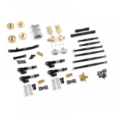 NEW Yeah Racing AXSC-S06 Full Metal Upgrade Parts Set Axial SCX24 Jeep JT Gladia - Image 1 of 4