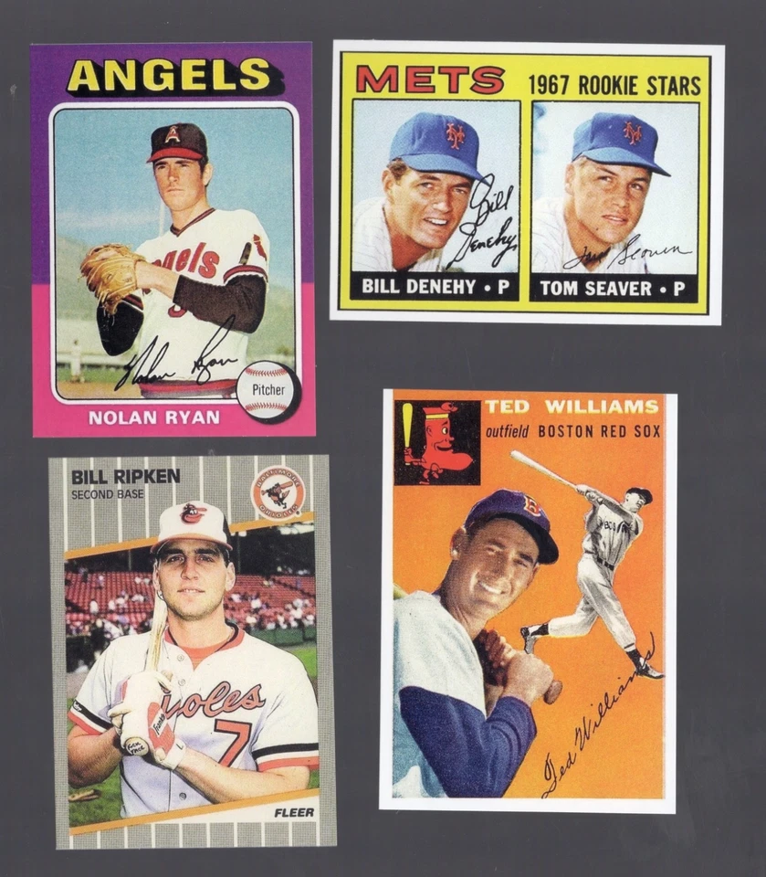#602 BASEBALL 50 CENTS SALE L@@@KRERINTS COOPERSTOWN 4 4 $2 BUY $25 FREE SHIP