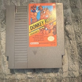 Donkey Kong Classics Nintendo NES Game Cartridge Authentic OEM Untested