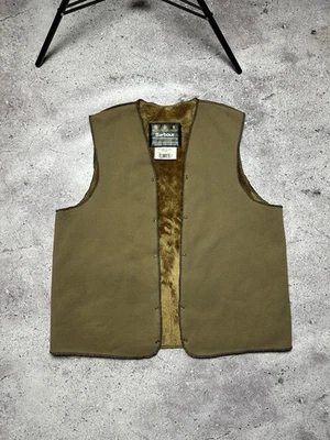 Barbour A297 Warm Pile Lining Vest For Waxed Jacket Made In England C44/112CM - Image 1 of 4