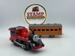 Tomy Trackmaster Plarail Oigawa James the Red Engine  *complete set* - Picture 1 of 7