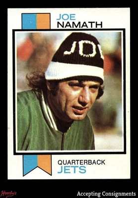 1973 Topps #400 Joe Namath JETS EX - EX/MT - Image 1 of 2