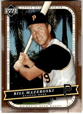 2005 Upper Deck Classics #5 Bill Mazeroski - Image 1 of 2