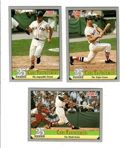 Juego de inserciones de tarjetas CARL YASTRZEMSKI 1992 Score FACTORY (3) - Imagen 1 de 1