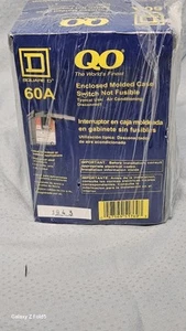 Interruptor de desconexión de circuito QO Square D cerrado moldeado serie QO200TR G03 - Imagen 1 de 6