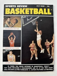 1957 Sports Review Basketball Magazine Hot Rod Hundley - Picture 1 of 7