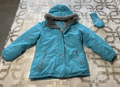 ZeroXposur Big Girls' Snowboard Heavyweight Ski Winter Jacket + Headband SZ 14 - Image 1 of 4