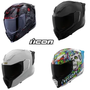 2025 Icon Ultraflite Full Face Street Motorcycle Helmet - Pick Size Color - Foto 1 di 17