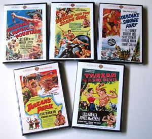 Lex Barker Tarzan 5 DVD Collection - Bild 1 von 1