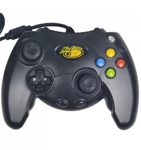 Mad Catz Xbox Black Wired Controller with 2(x) Breakaway Cable (xbox & P.C) - Picture 1 of 2