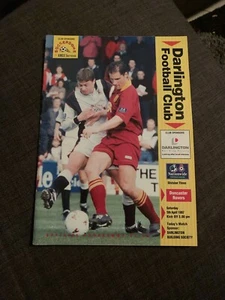 1997 Darlington V Doncaster Rovers Football/Match Programme - Picture 1 of 2