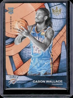 Cason Wallace Rookie 2023 Court Kings Rookies I RC #93 - Oklahoma City Thunder - Image 1 of 2