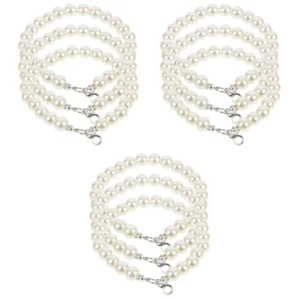 3 sztuki Pearl Chain Etui na telefon komórkowy Smycz Smycz dla kobiet - Zdjęcie 1 z 12