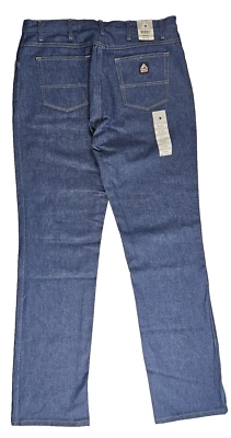 Bulwark FR Blue Jeans Cat 2 2112 Mens 40x38 Denim Flame Resistant Work Pants - Image 1 of 4