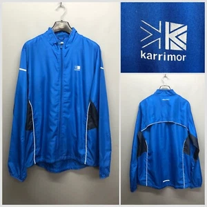 Chaqueta deportiva ligera azul para correr KARRIMOR RUN XL transpirable para hombre - Imagen 1 de 15