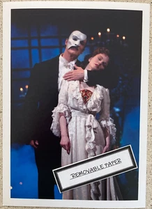 Il Fantasma dell’Opera & Christine Daae Foto 5”X7” Broadway Colore Agosto 2007 - Foto 1 di 1