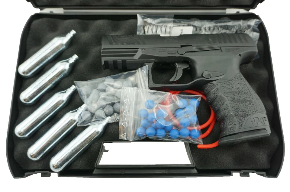 Walther PPQ M2 T4E Training 4 Engagement Paintball Pistole Cal 43 mit SamplePack - Bild 1 von 4