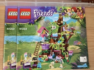 Lego Friends 41059 Jungle Tree Sanctuary Complete Set With Instructions (Or) - Picture 1 of 8