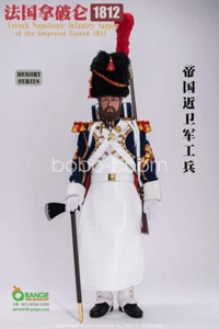 Figura de acción zapador de infantería napoleónica escala 1/6 QORANGE QOTOYS QOM-1030 - Imagen 1 de 16