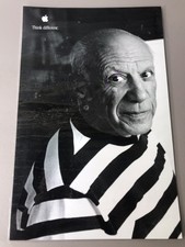 Vintage Apple Think Different Pablo Picasso Poster 11"x17"