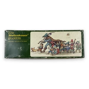 Mollenhauer Blockflöte Vintage OVP – Rattenfänger Tomi Ungerer Design - Bild 1 von 3